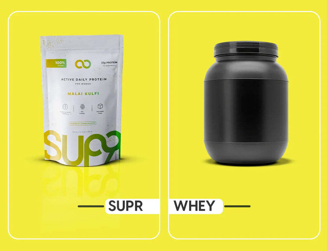 Comparing SUPR and MuscleBlaze Protein Powders