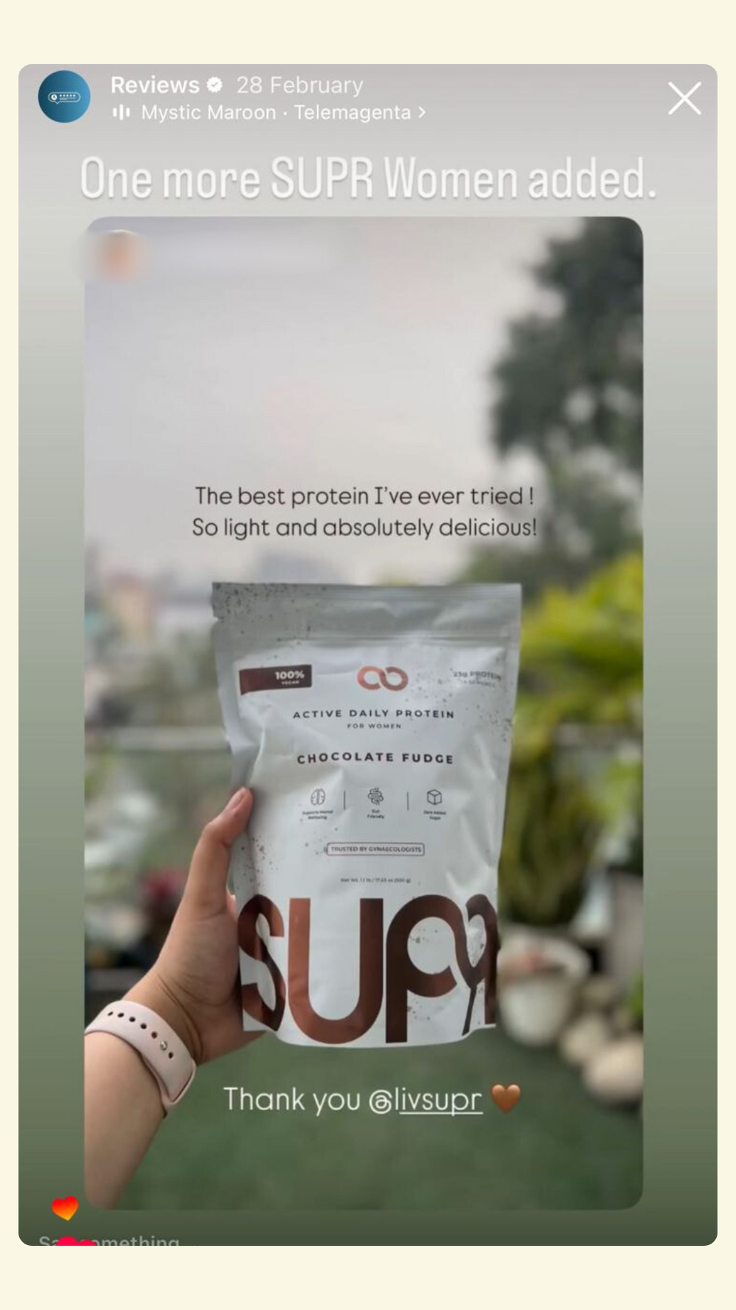 SUPR | India’s First Women’s Only, Hormone-Supporting Protein Powder