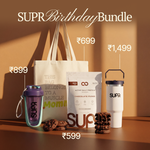 SUPR Birthday Special Bundle (Tumbler+ Shaker+ ToteBag+ Cookies)