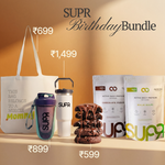 SUPR Birthday Special Bundle (Tumbler+ Shaker+ ToteBag+ Cookies)
